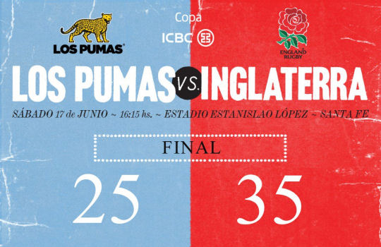 Argentina England Rugby FT Summer Tour T2